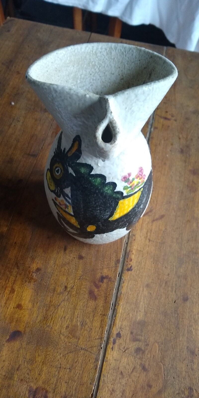 Pitcher and 5 ceramic cups from Toledo 1950/60