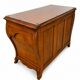 Bordeaux Louis XV Tomb Commode Solid Mahogany and Bronze 18th Century