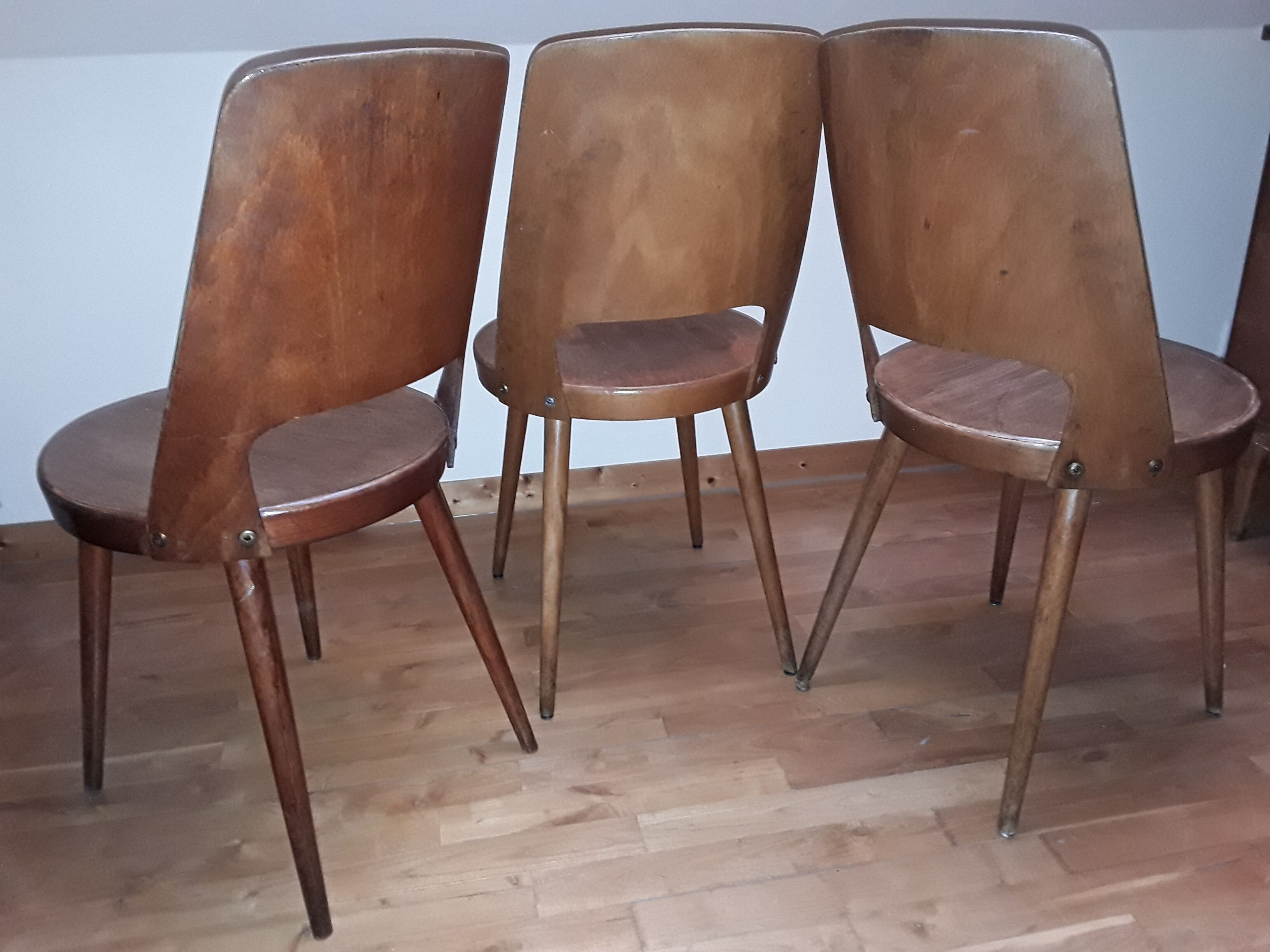 Set of three chairs Baumann Mondor