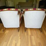 Paire de fauteuils anglais XIXe siècle