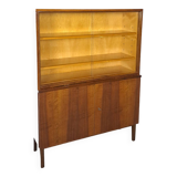 Donker plus vitrinekast fine avec planches vintage