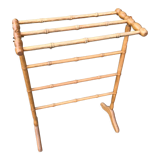 Vintage pedestal towel rack 1900