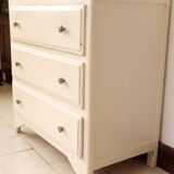 White chest of drawers 50s