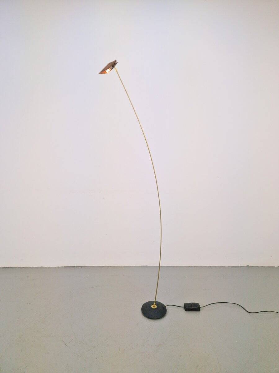 Modern Brass Lance Floor Lamp by Bernd Beisse, Germany, 1990s