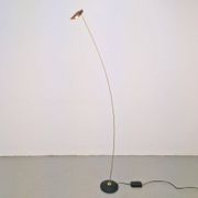 Modern Brass Lance Floor Lamp by Bernd Beisse, Germany, 1990s