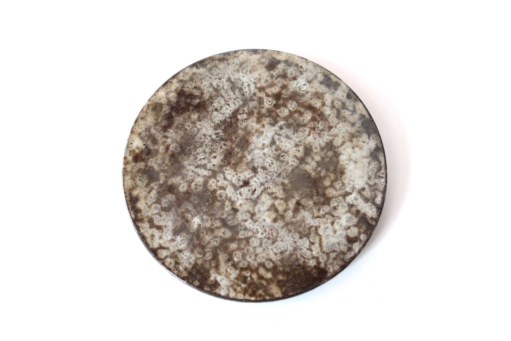 Ceramic dish bottom of Alexandre Kostanda, Vallauris 60s