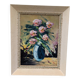 Oil on canvas, bouquet of ranunculus