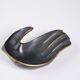 Empty pocket or ashtray in austrian design bronze