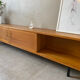 Vintage wooden row from the 50s-60s