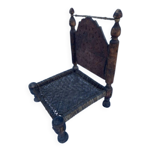 Chaise basse traditionnelle - indienne