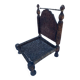 Chaise basse traditionnelle indienne