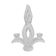 Candle holder, crystal candlestick art vannes