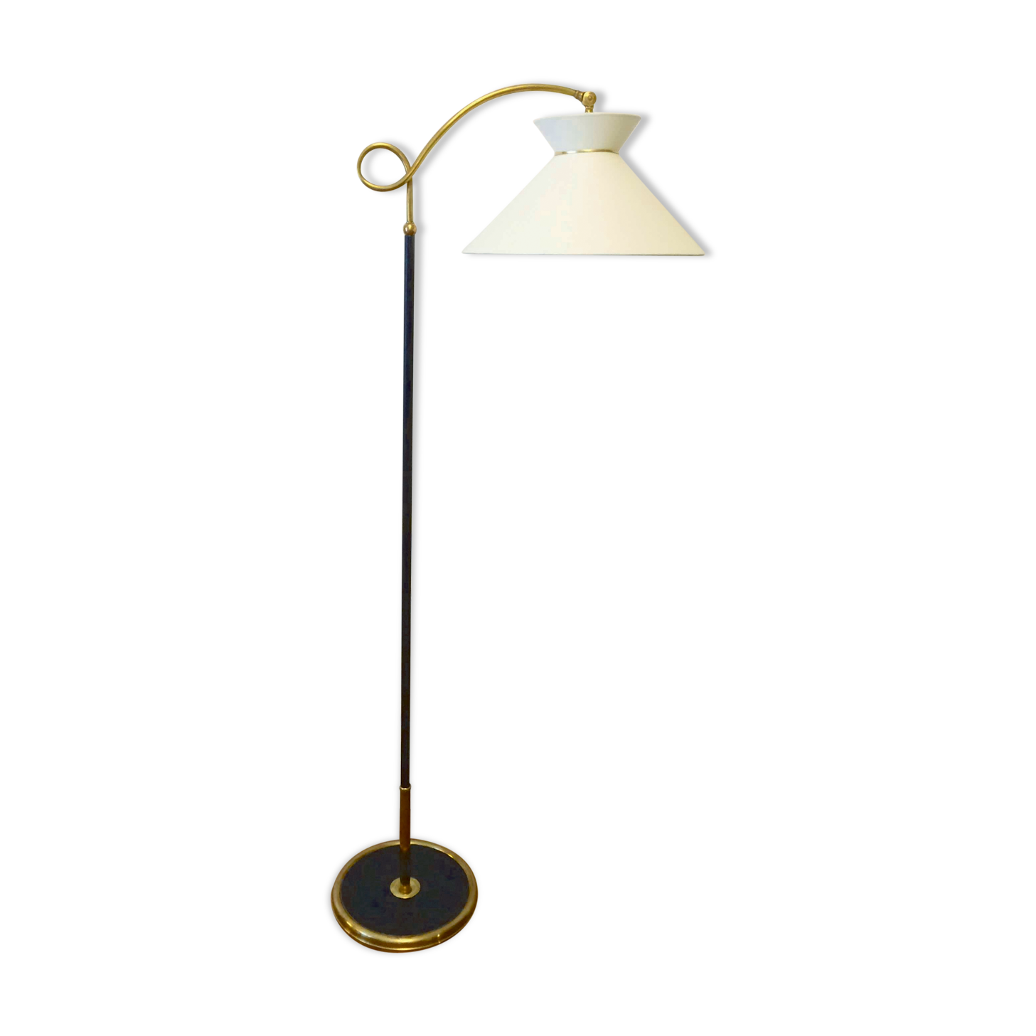 Articulated diabolo lamp 1950-1960