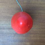 Postmodern plastic mushroom table lamp by Heico.