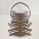 Vintage 1970s modernist log holder