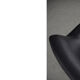 Fauteuils pivotants noirs, 1970