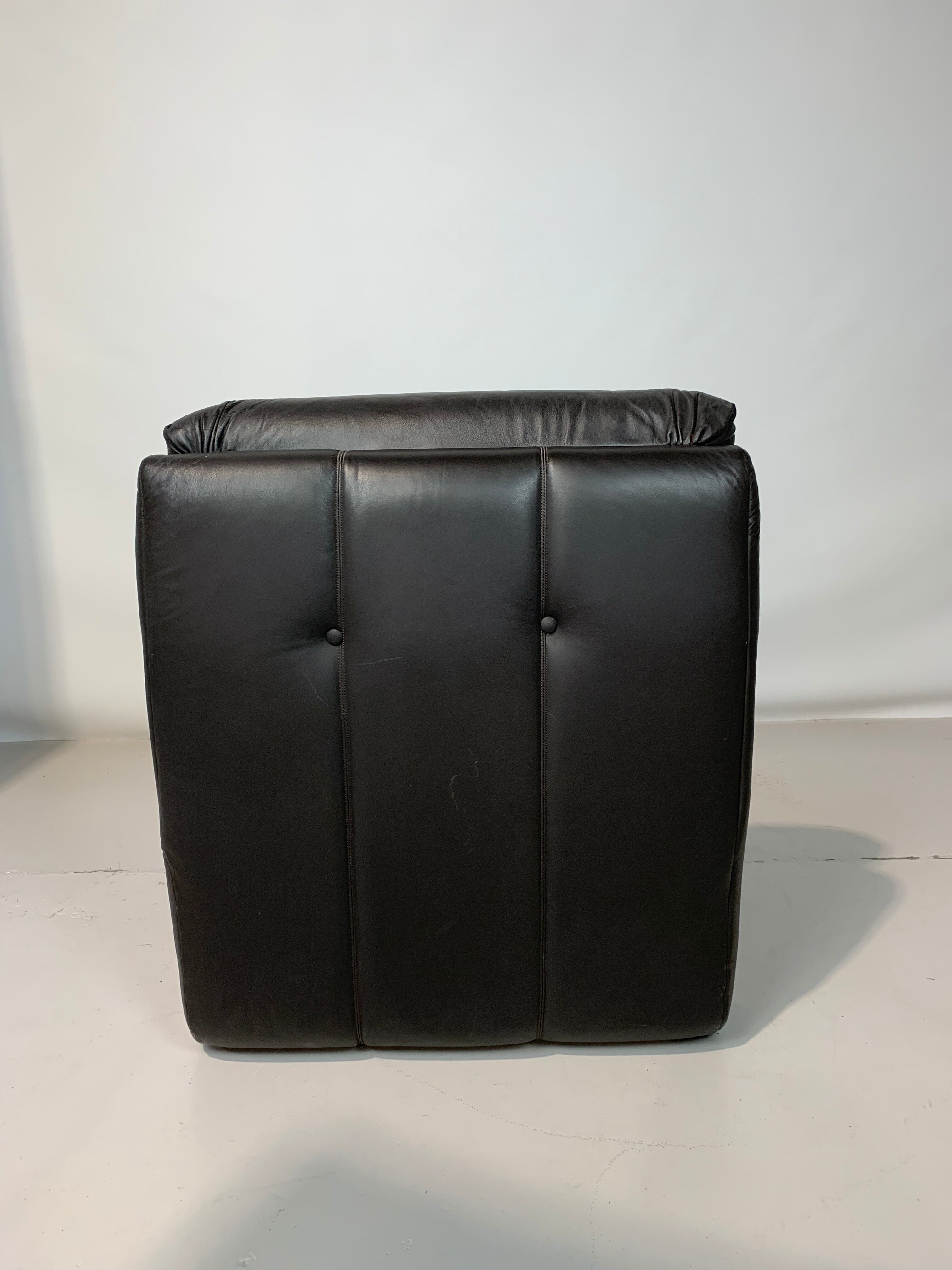 Brown leather heater