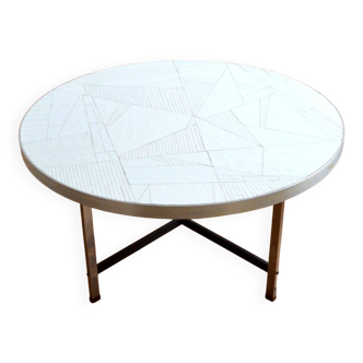 Round coffee table by Berthold Müller – Oerlinghausen / Germany