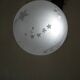 Star lustre; planets - 1920s Deveau - Art Deco