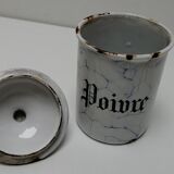 Pepper enamelled pot