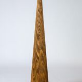 Handmade Mid-Century Modern Light ZENITH Solid Wood Sculptural Floor lamp