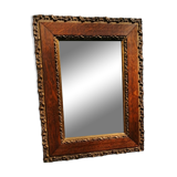 Mirror in solid wood