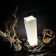 Opaline table lamp Vianne SCE vintage Column 40x10x10 New old Stock NOS