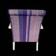 paire de fauteuils clubs art deco