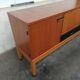 Scandinavian teak row