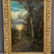 Paysage forestier ancien dans un beau cadre.