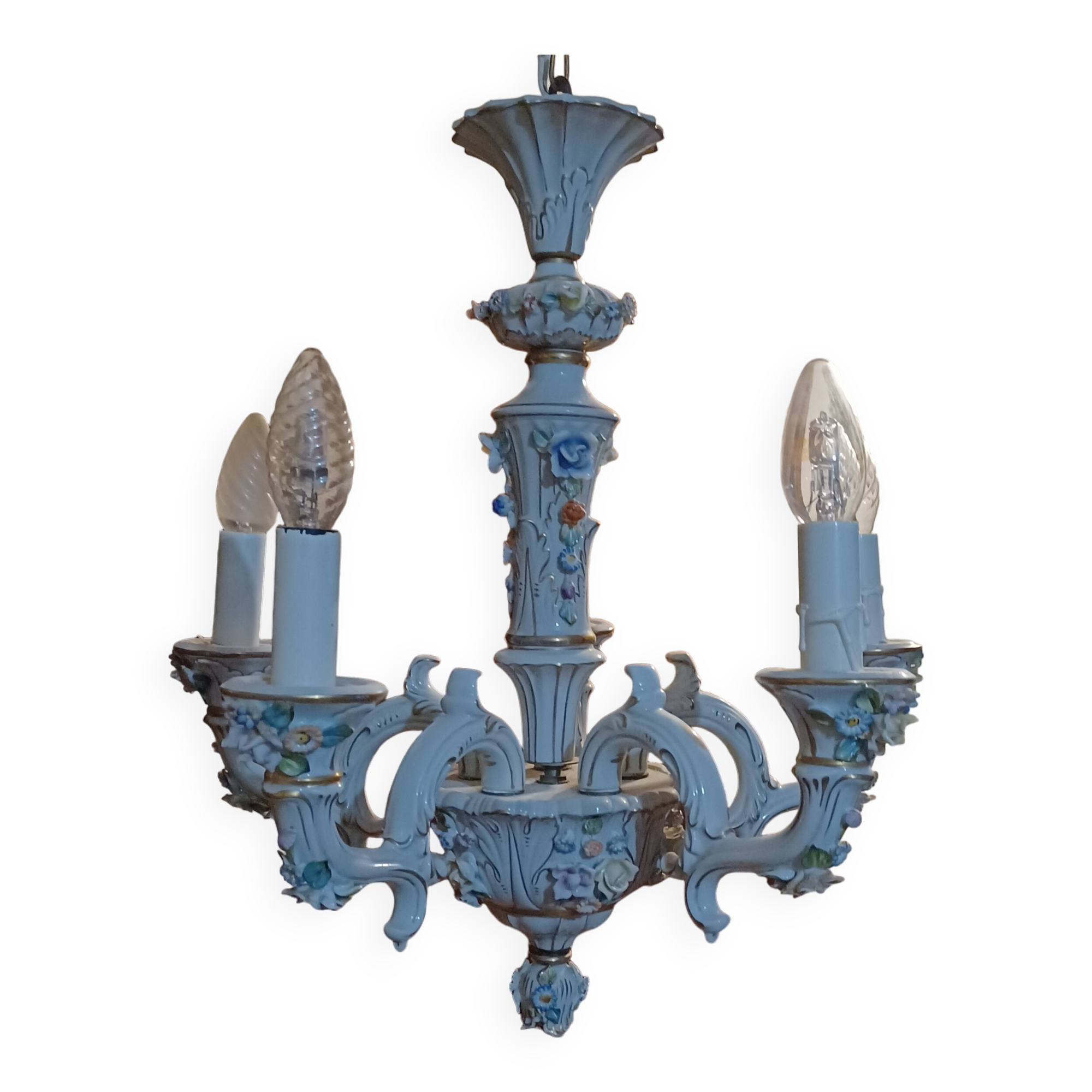 Capodimonte chandelier