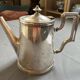 Cafetière et laitière Ercuis en métal argenté