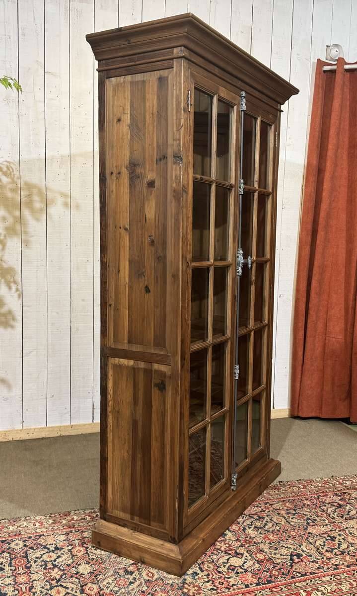 Modern pine library from the 1980s