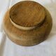 Wooden mortar and pestle