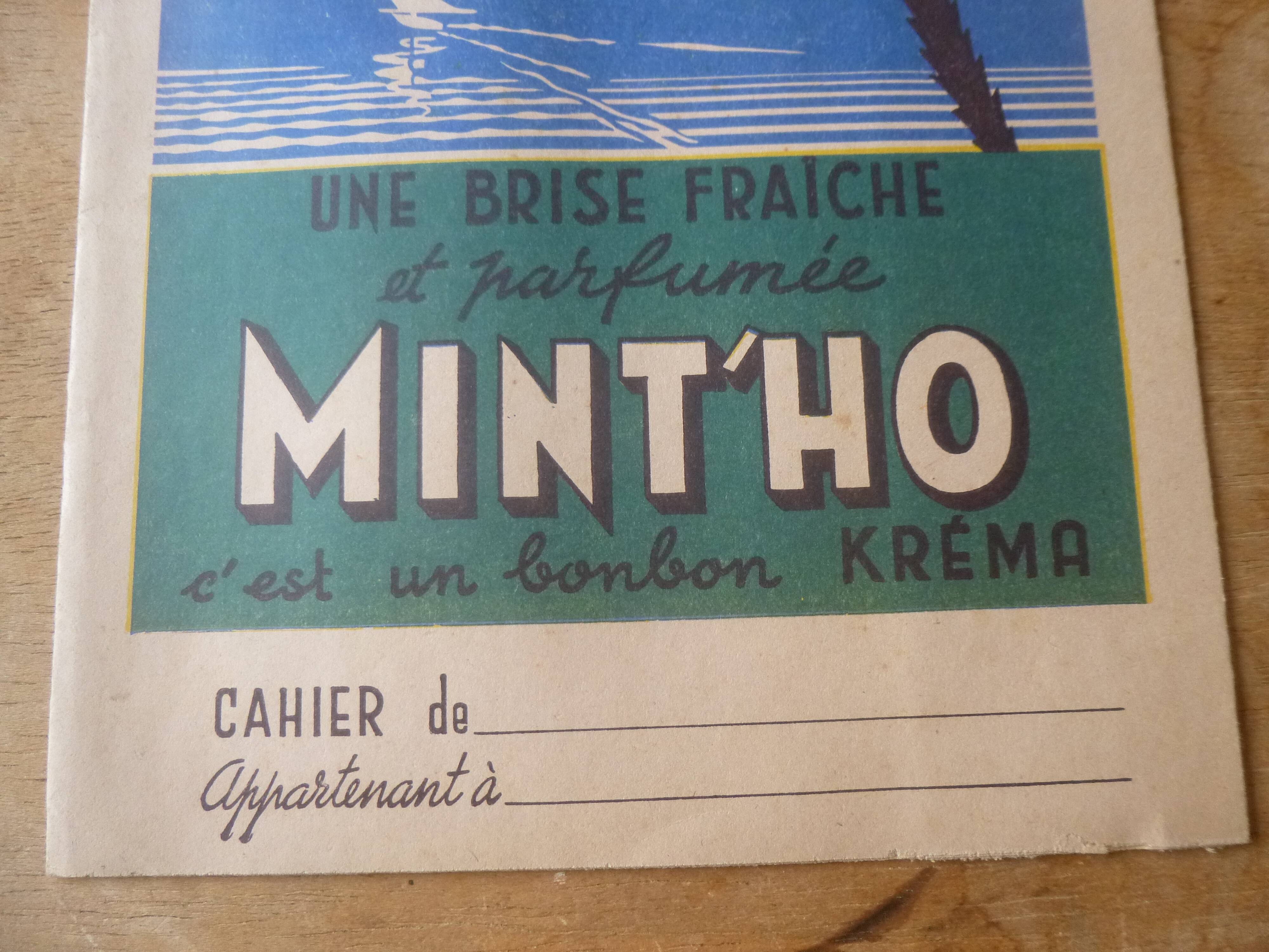 Affiche publicitaire années 50 Krema