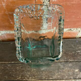 Vintage Bubble Glass Cascade Design Vase #C868