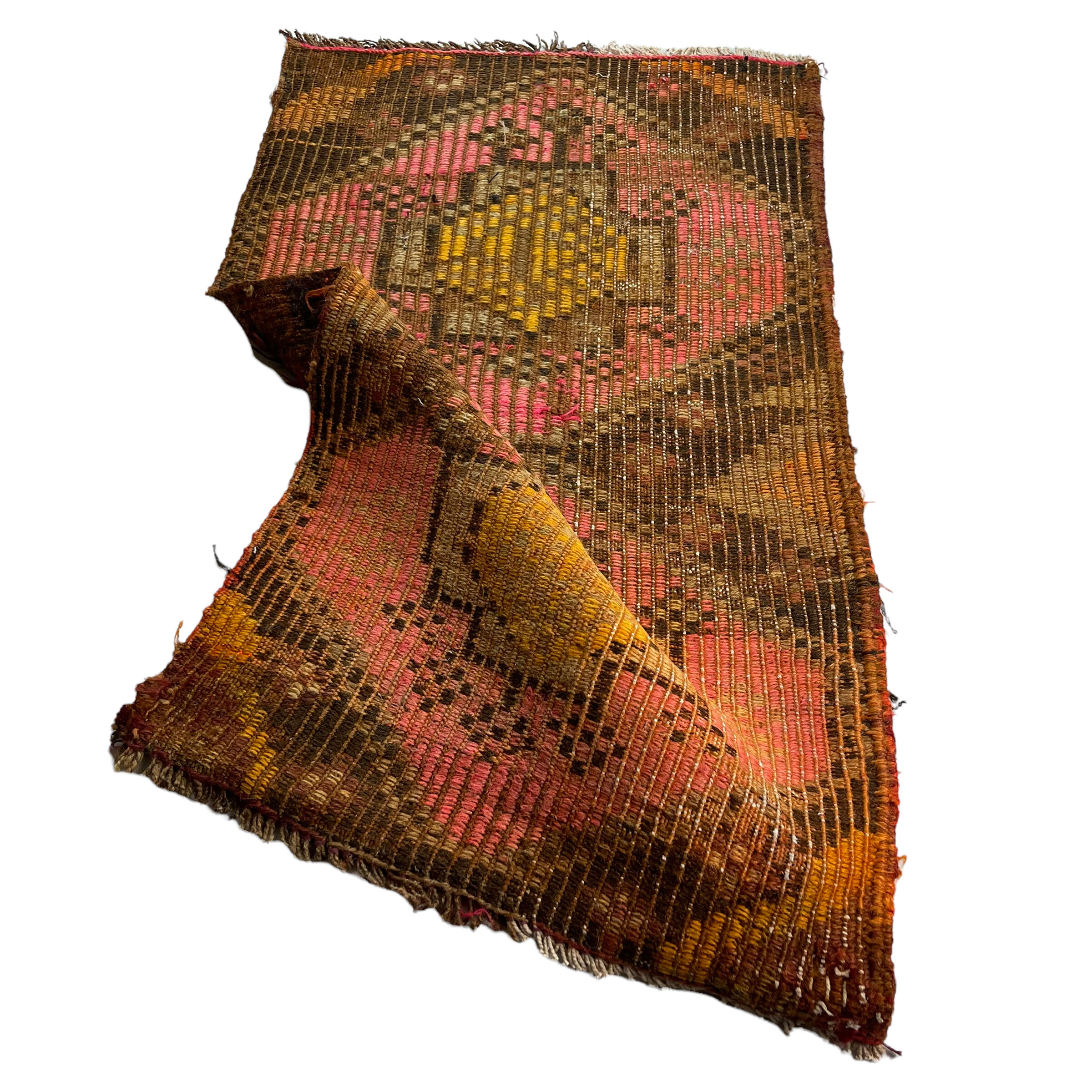 Vintage Turkish Mini Kilim Rug , 93 x 52 Cm