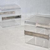 Pair of plexi sofa tips