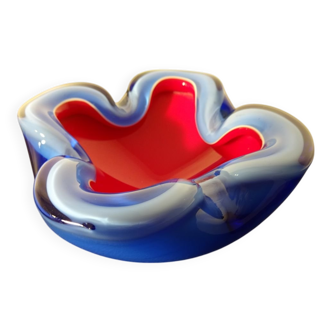 Italian Murano Glass Ashtray, 1960s