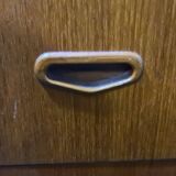 Vintage Swedish teak chest of drawers