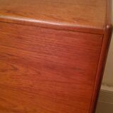 Convenient Danish teak secretary Craftsmanship M.K from the 60s