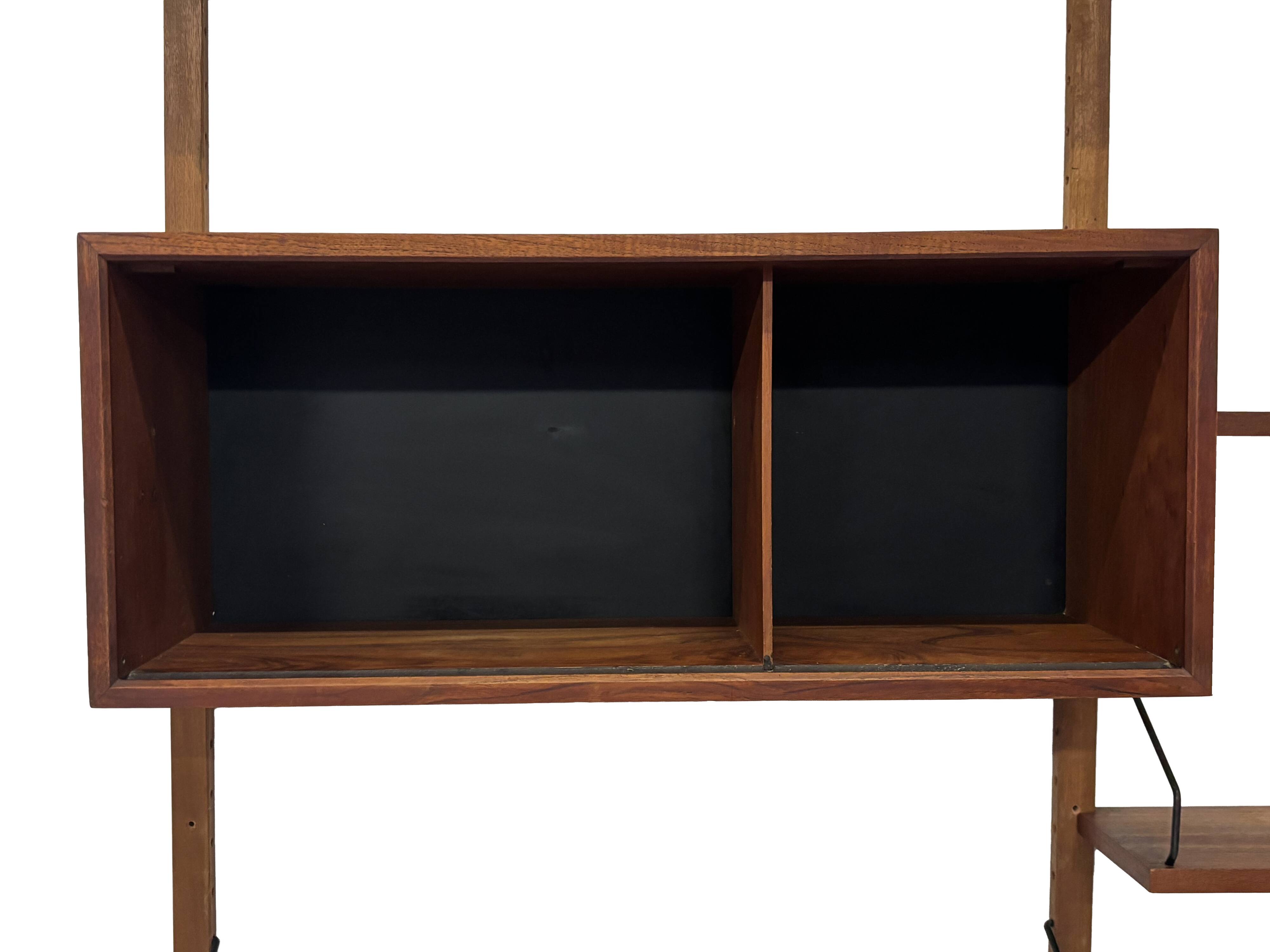 Vintage Poul Cadovius Royal System wall system wall unit