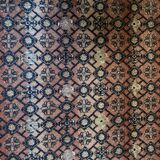 Silk wool rug 260x185cm