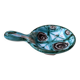 Mini ceramic frying pan by Robert Picault, spiral decoration, 1960s.