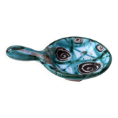 Mini poêlon en céramique de Robert Picault, décor spirales, années 60