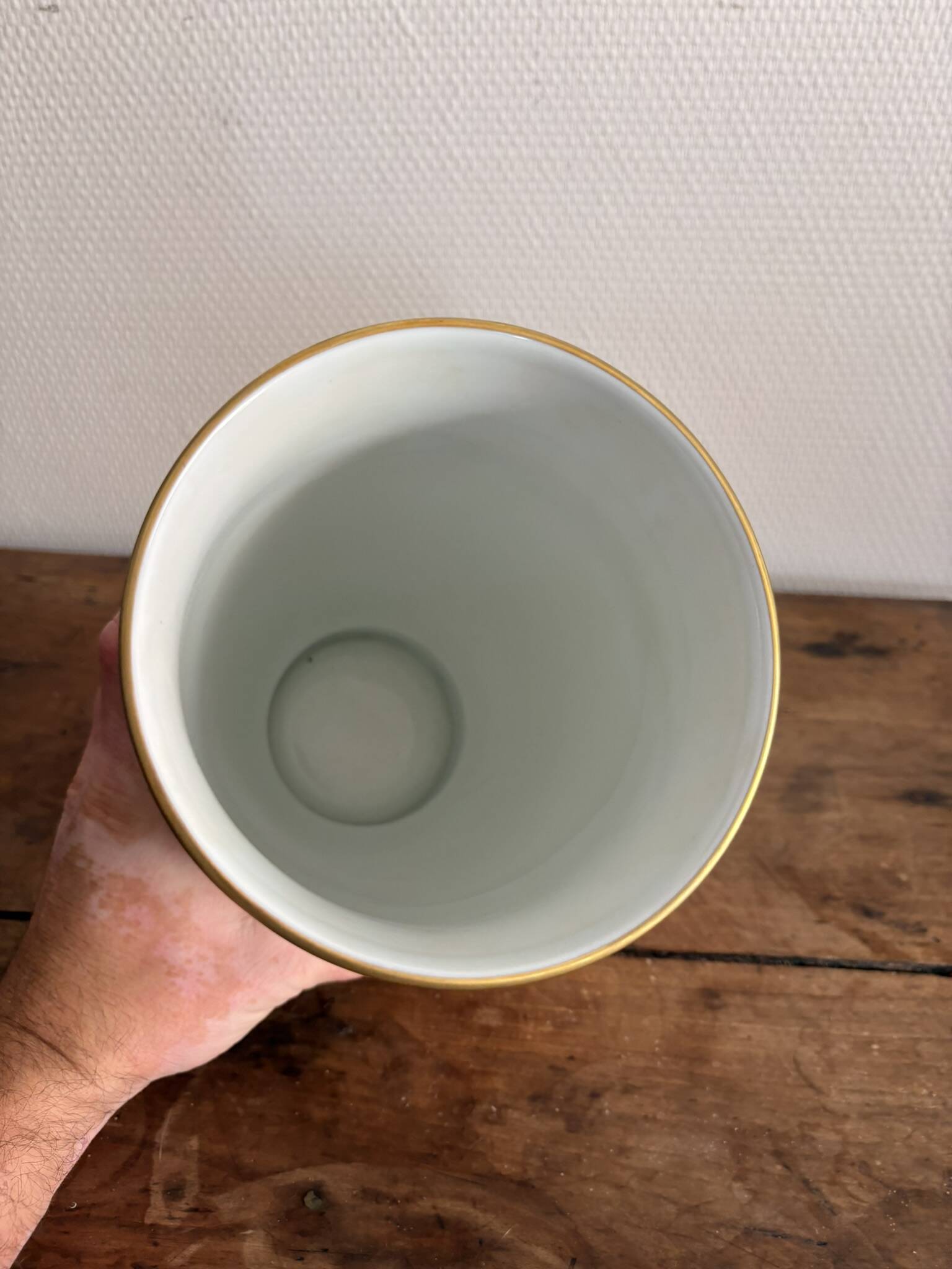 Baluster Vase Babouchka Limoges Porcelain by Artoria