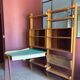 Bibliothèque avec bureau