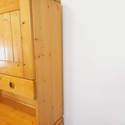 Charlotte Perriand Les Arcs vintage pine storage unit from the 60s 70s