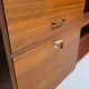 Vintage teak library enfilade 1970