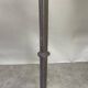 Pair of wrought iron candelabras